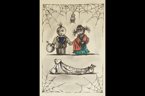 Mal and Misery as Diego y Frida, 2018