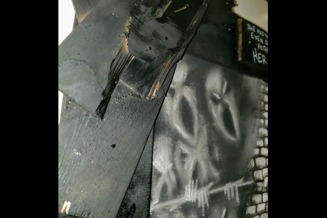 Close up of frame