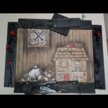 Framed Original Anybody Home? Anybody Home? 2018