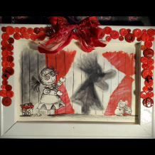 Shadow Puppets, 2024 Framed Shadow Puppets