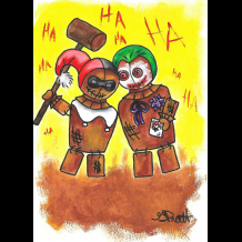 Woo Woo Harley n Joker, 2017